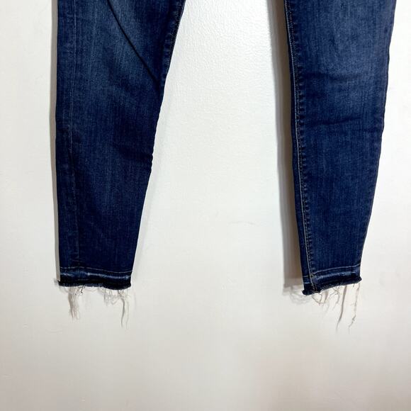 Hudson Dark Wash Released Hem Skinny Jeans LAST CALL - Picture 2 of 5